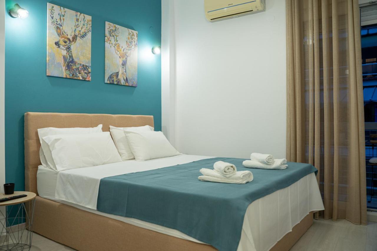 1Bd - Deer Traveler Central Apt Tesalonika Bagian luar foto